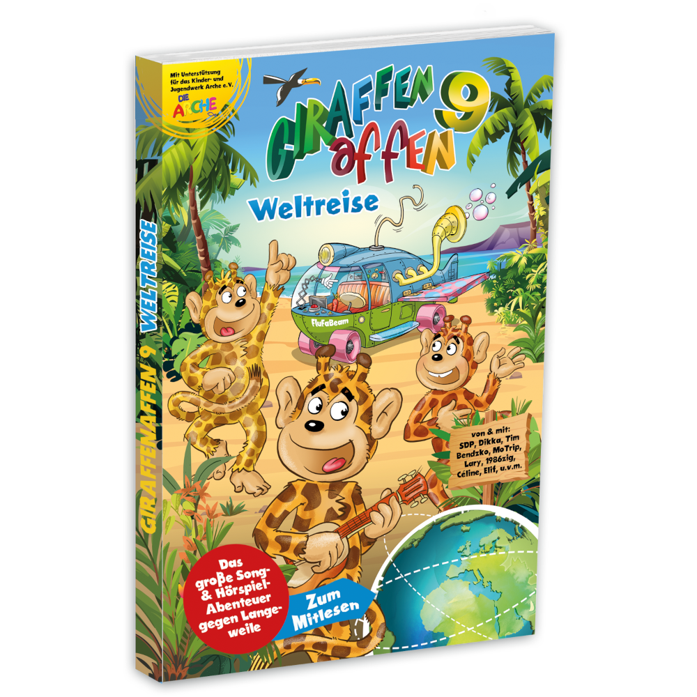 Giraffenaffen Giraffenaffen 9 - Weltreise CD Buchedition 381790