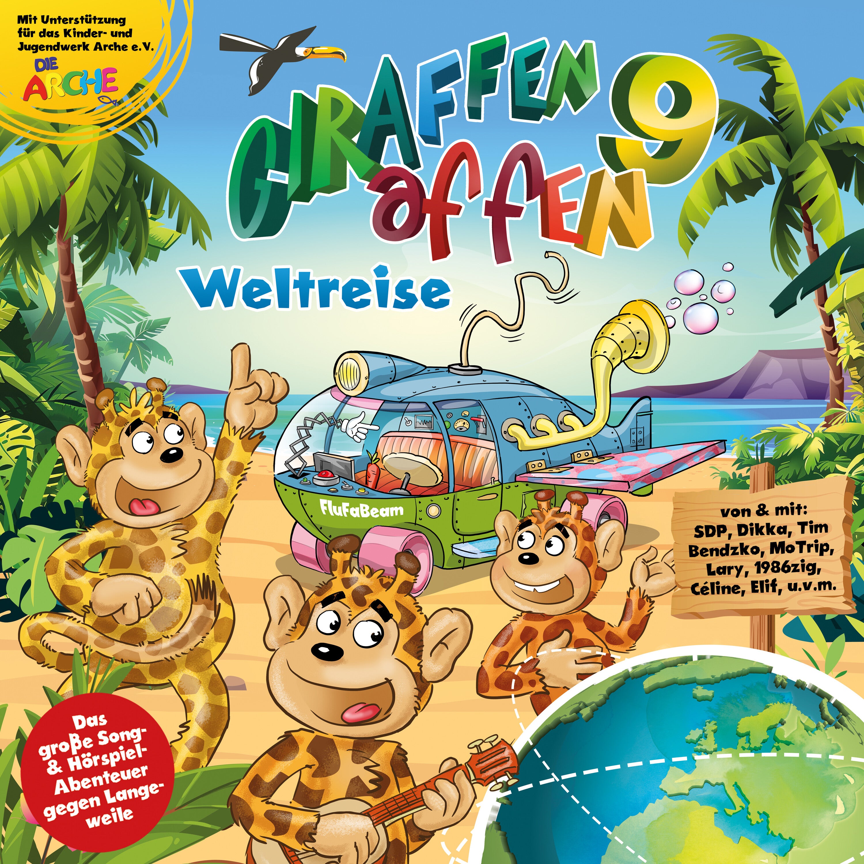 Giraffenaffen Giraffenaffen 9 - Weltreise CD 381472
