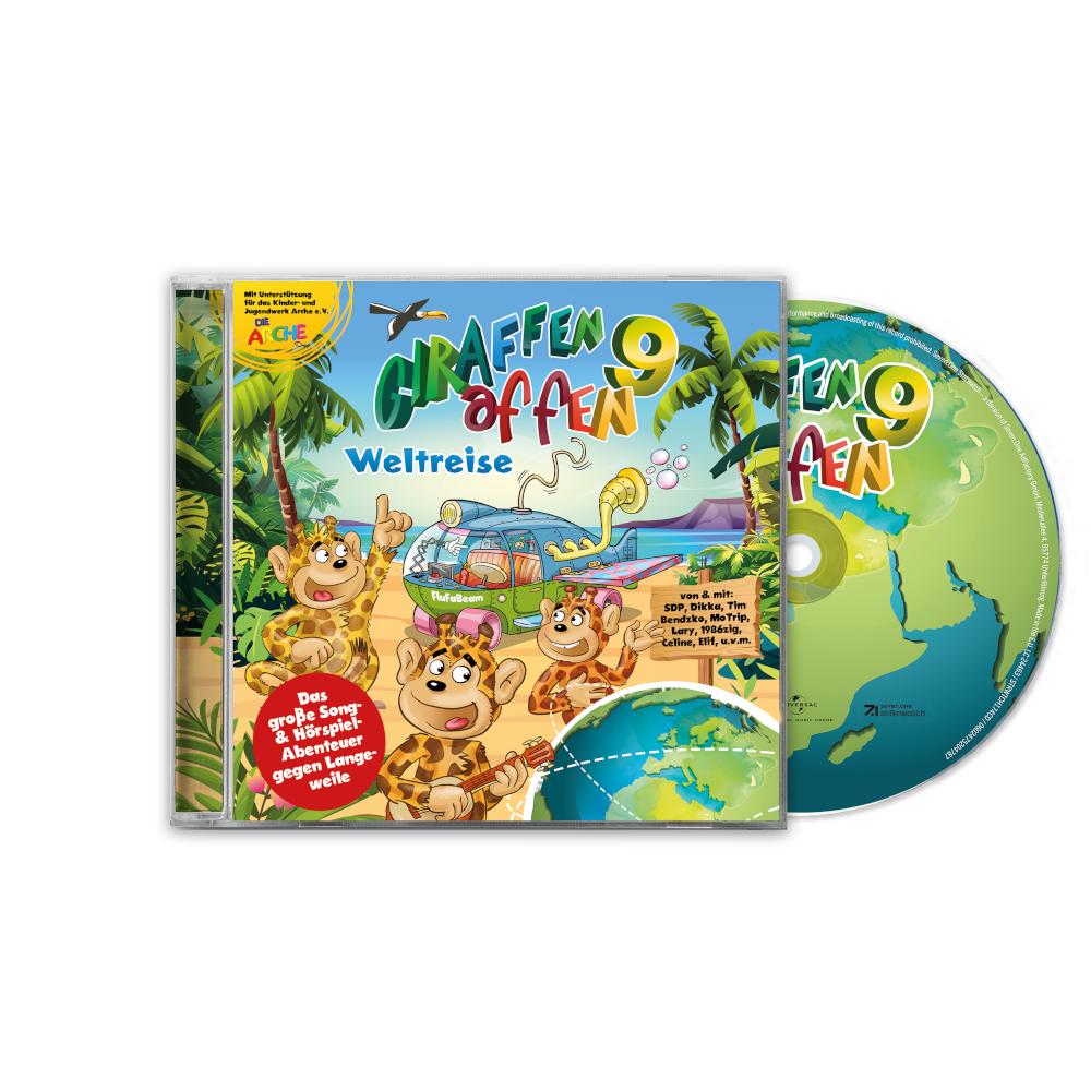 Giraffenaffen Giraffenaffen 9 - Weltreise CD 381808